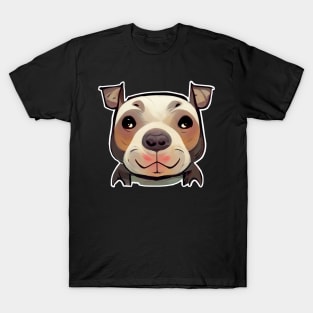 Cute Staffy - Staffordshire Bull Terrier T-Shirt